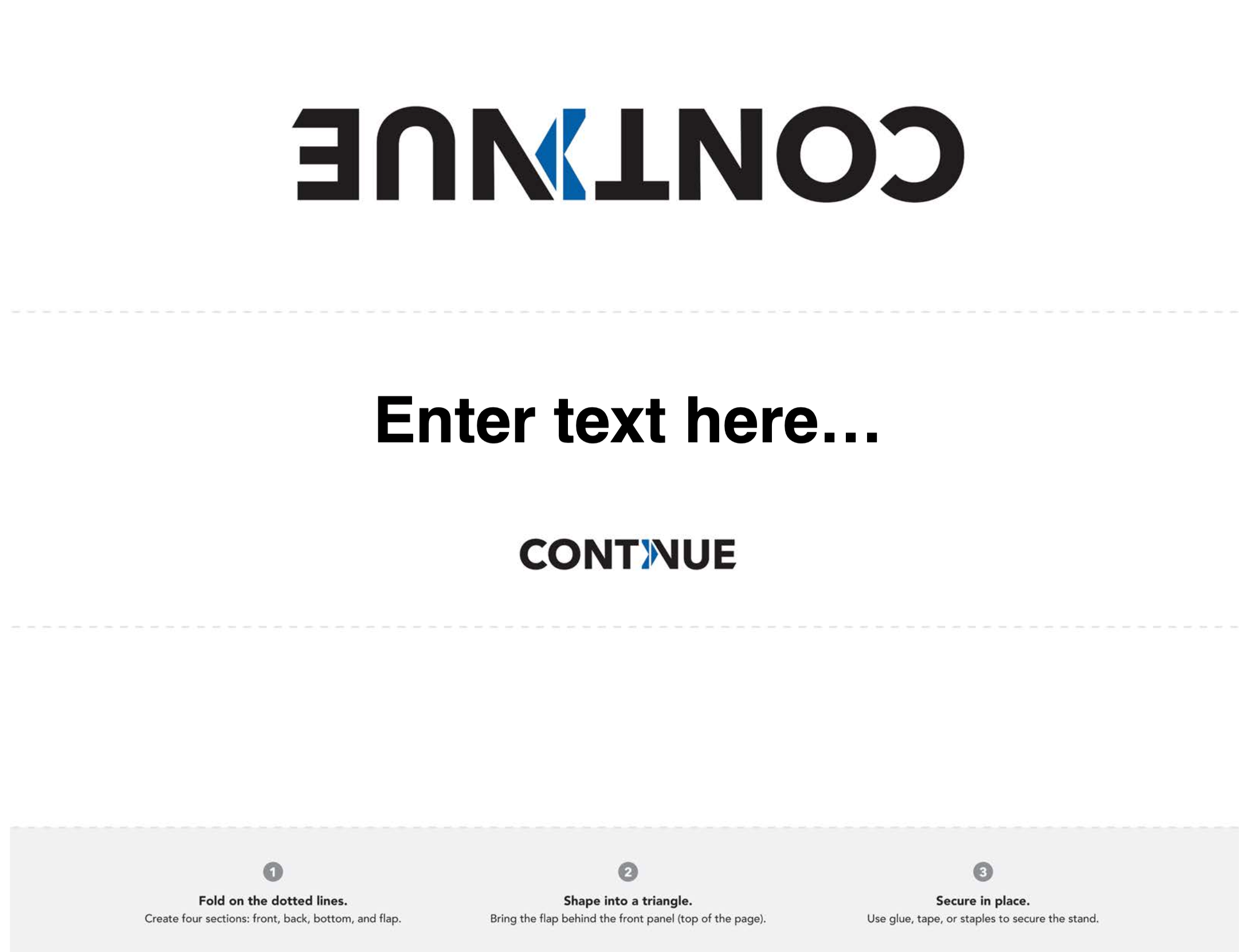 Continue Promotional Downloads