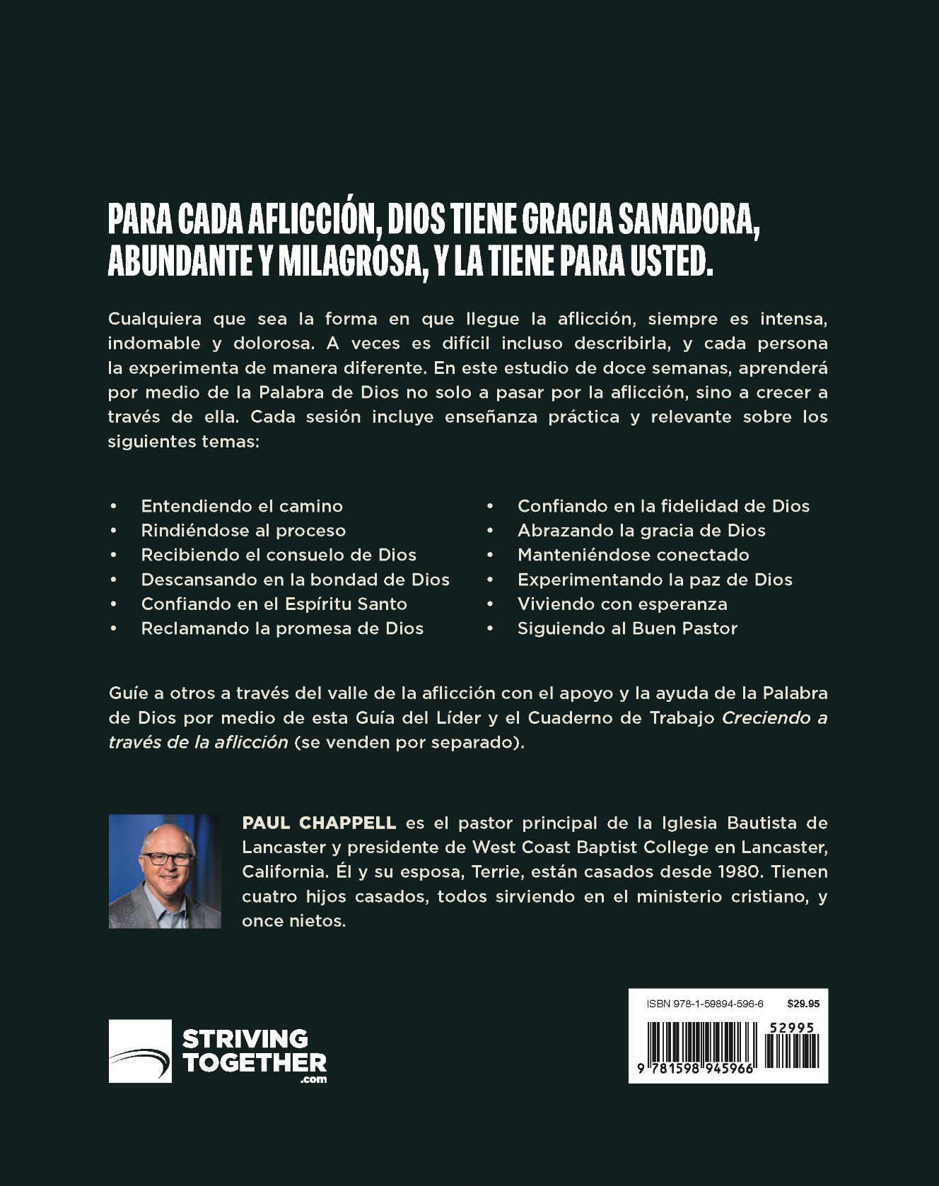 Creciendo a través de la aflicción: Cómo continuar en Cristo - guía del líder (Growing Through Grief LG - Spanish)