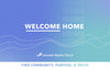 Welcome Home—Outreach Card