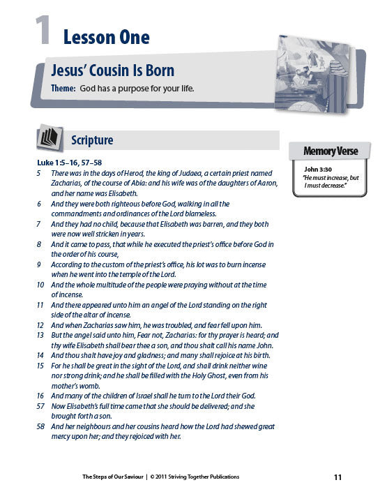 The Life of Christ: Steps of Our Saviour Teacher Edition Download