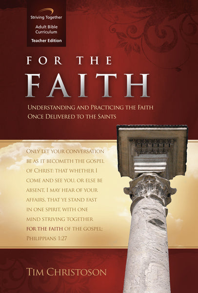 For the Faith Teacher Edition Download