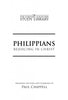 Philippians Expanded Outlines: Rejoicing in Christ