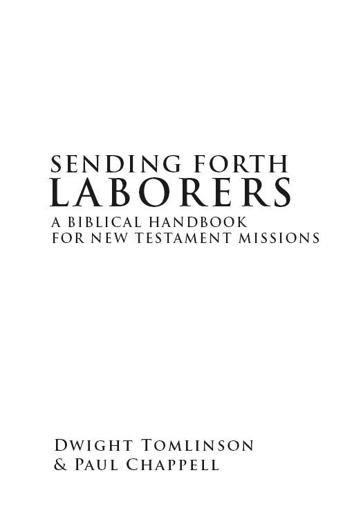 Sending Forth Laborers