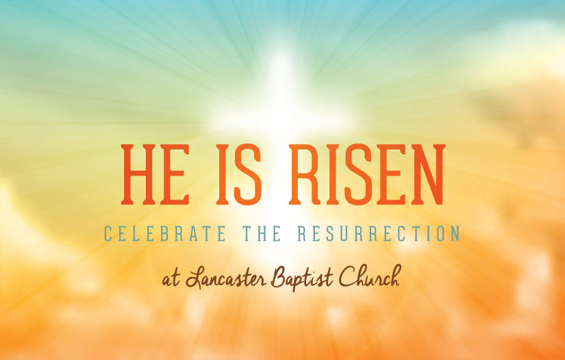 He Is Risen—Outreach Card