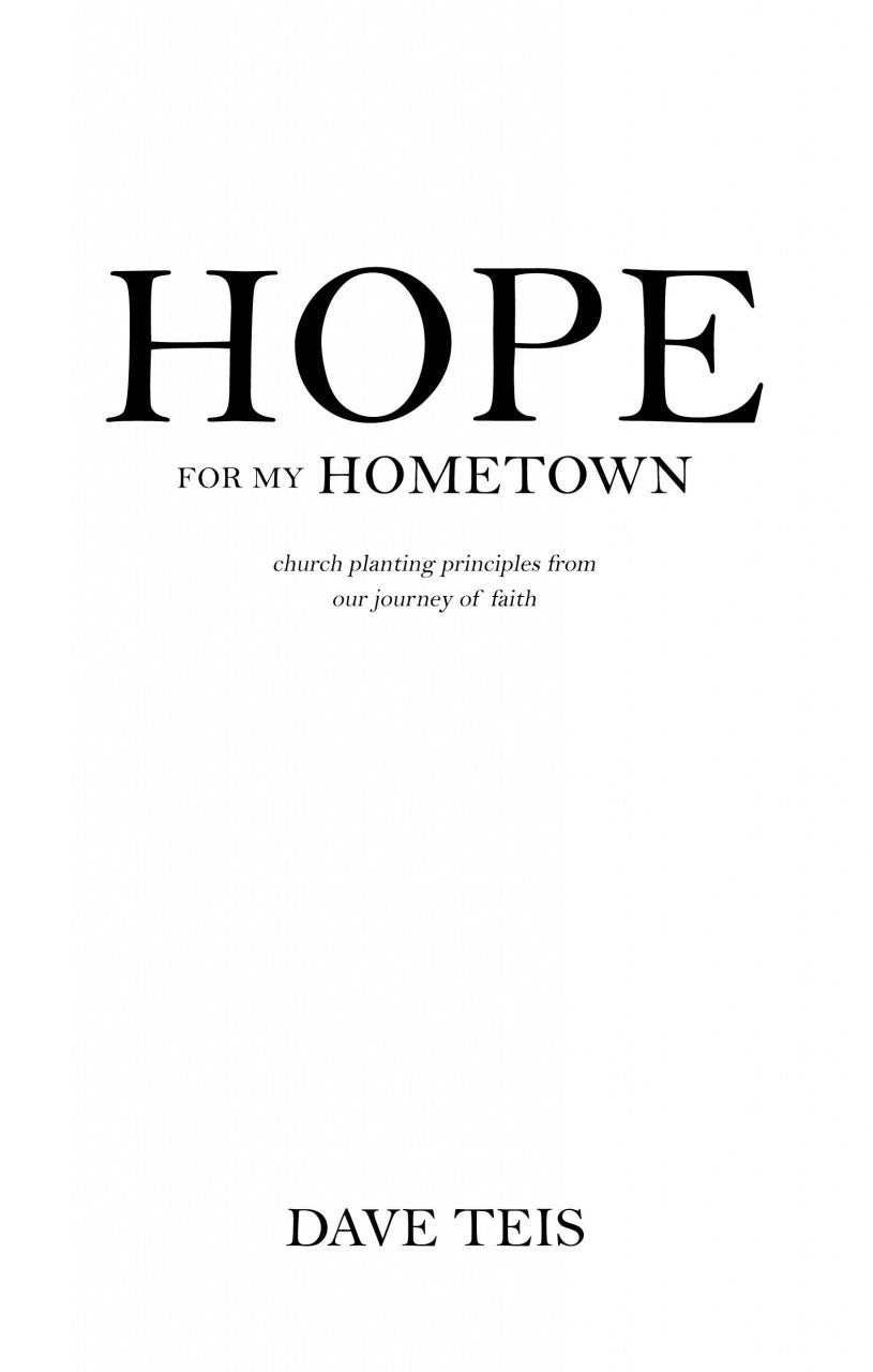 Hope for My Hometown