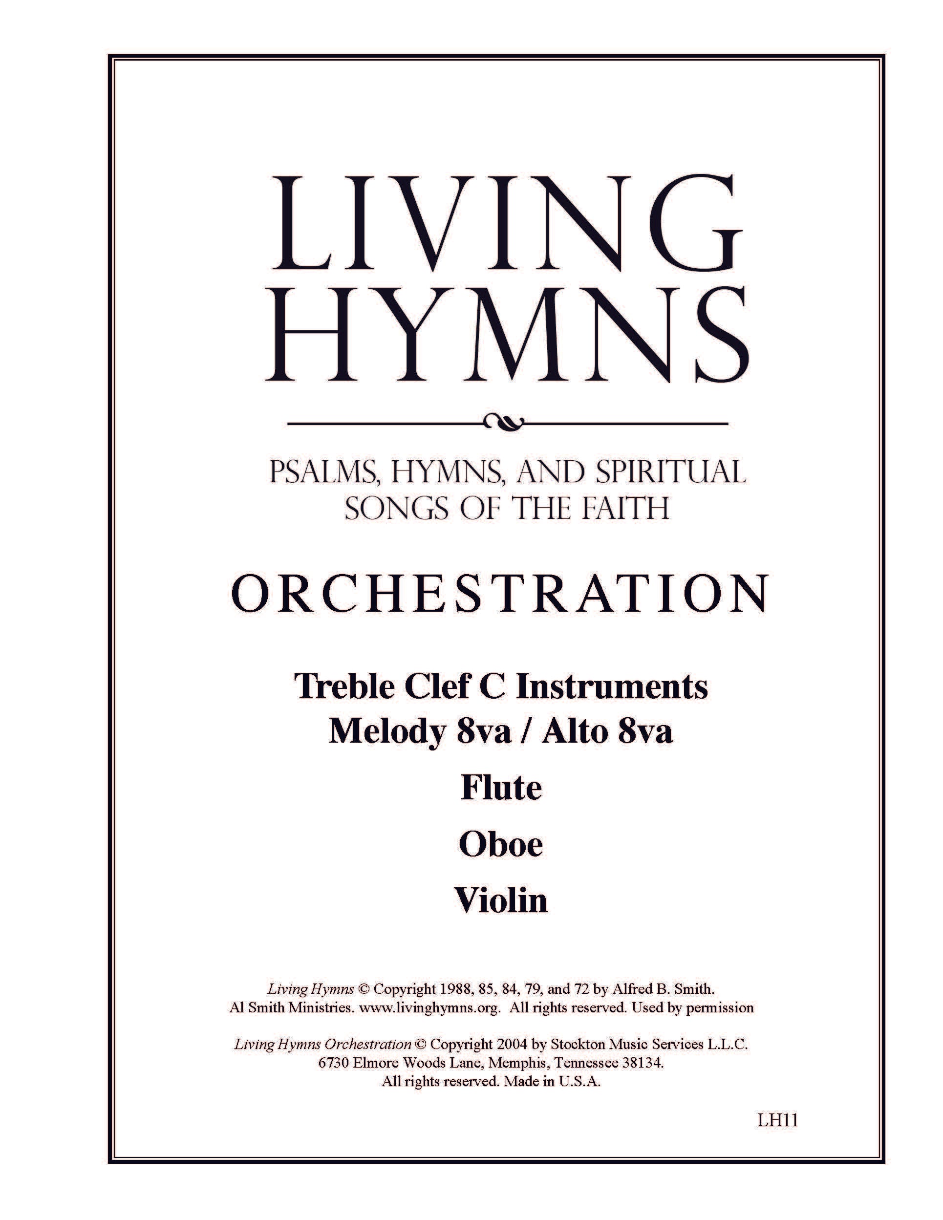 Living Hymns Orchestration: LH11  C (Flute, Oboe, Violin)