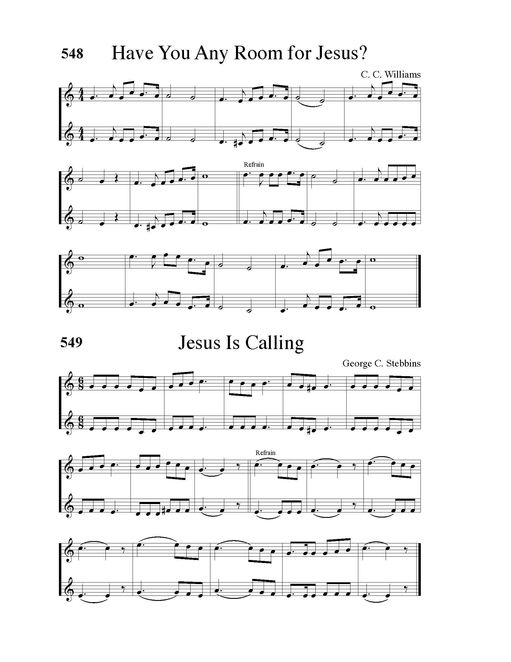 Living Hymns Orchestration: LH12 B flat (Clarinet, Cornet/Trumpet)