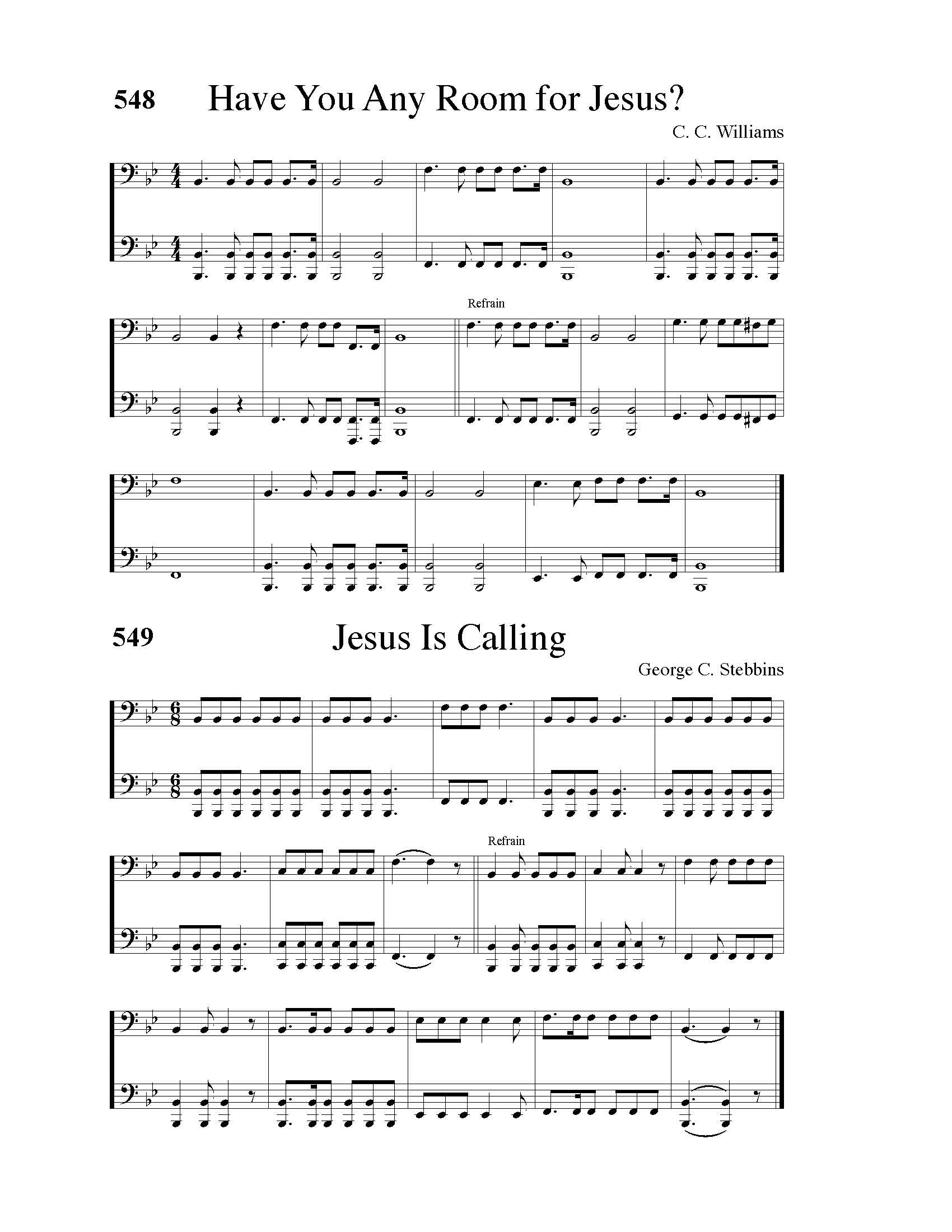 Living Hymns Orchestration: LH17 C (Trombone/Baritone B.C., Cello, Tuba, Bass)