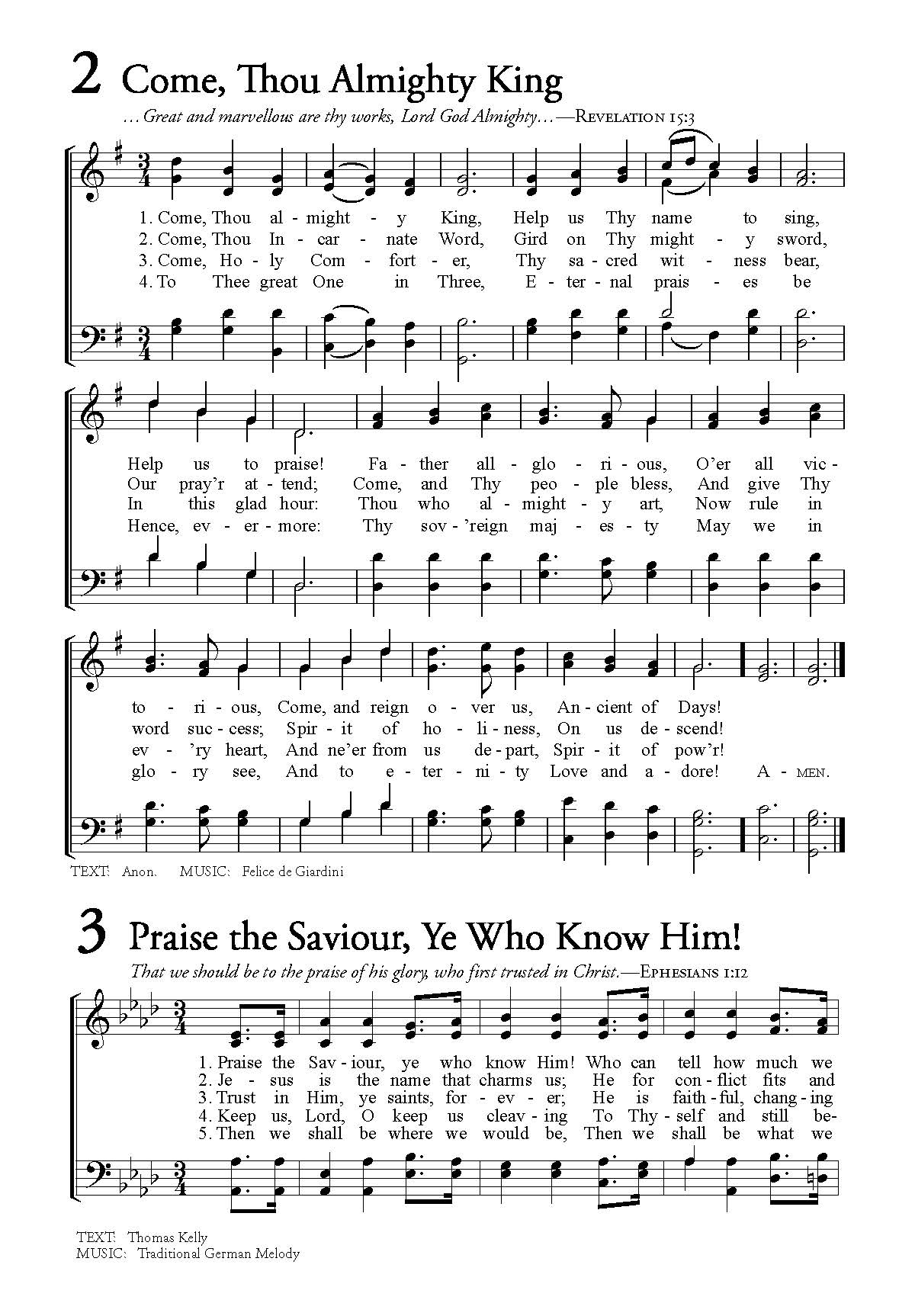 Living Hymns Large Print Piano Book Navy