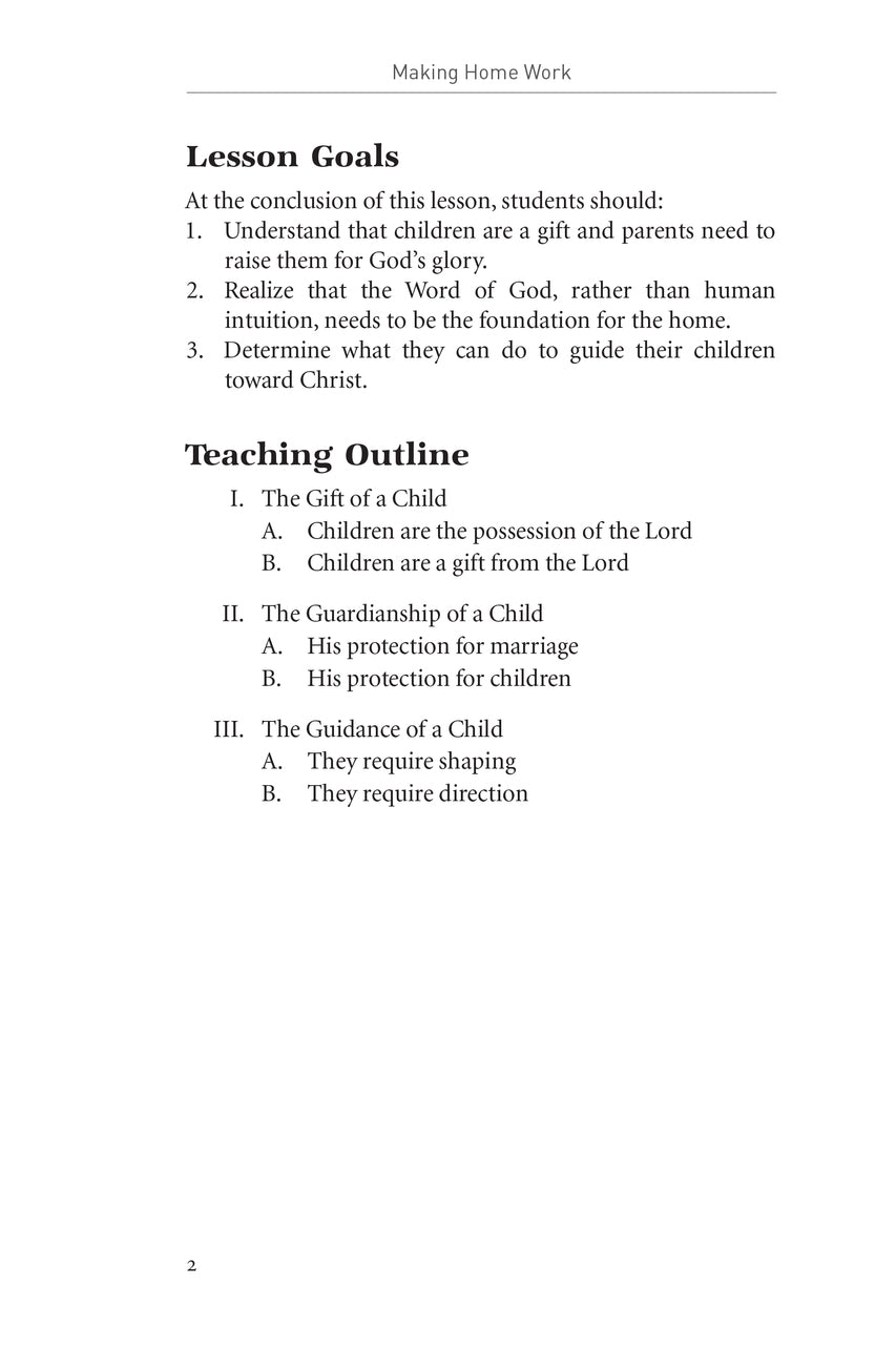 Making Home Work Teacher Edition Download