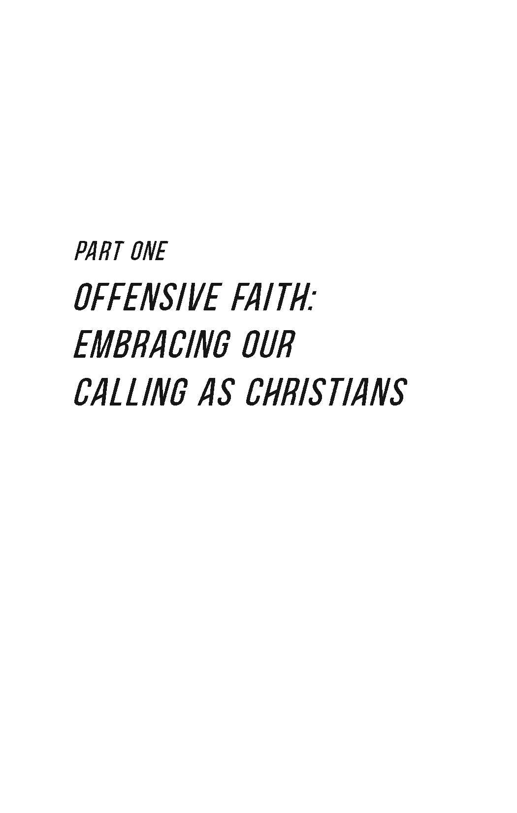 Offensive Faith