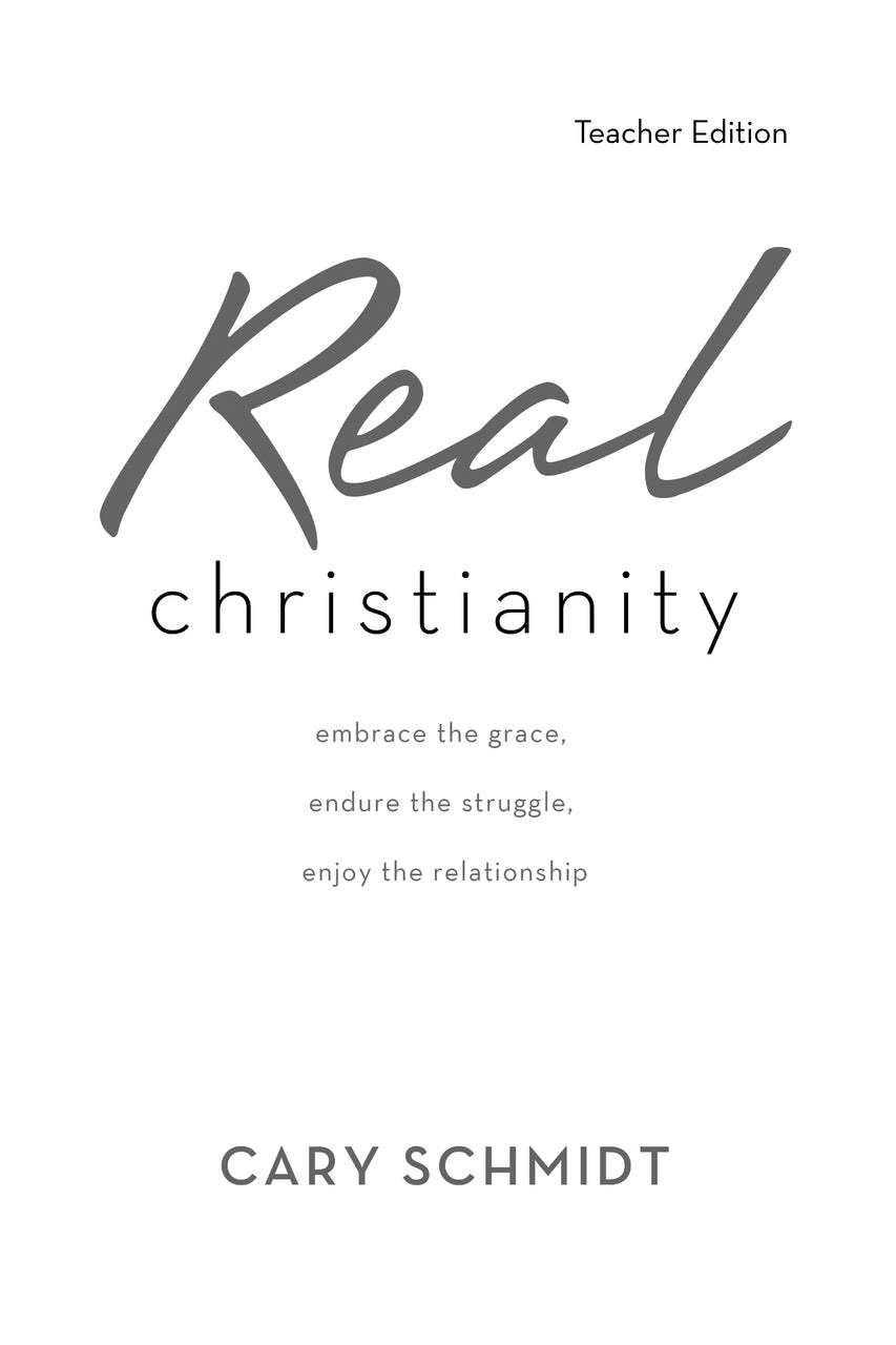 Real Christianity Teacher Edition