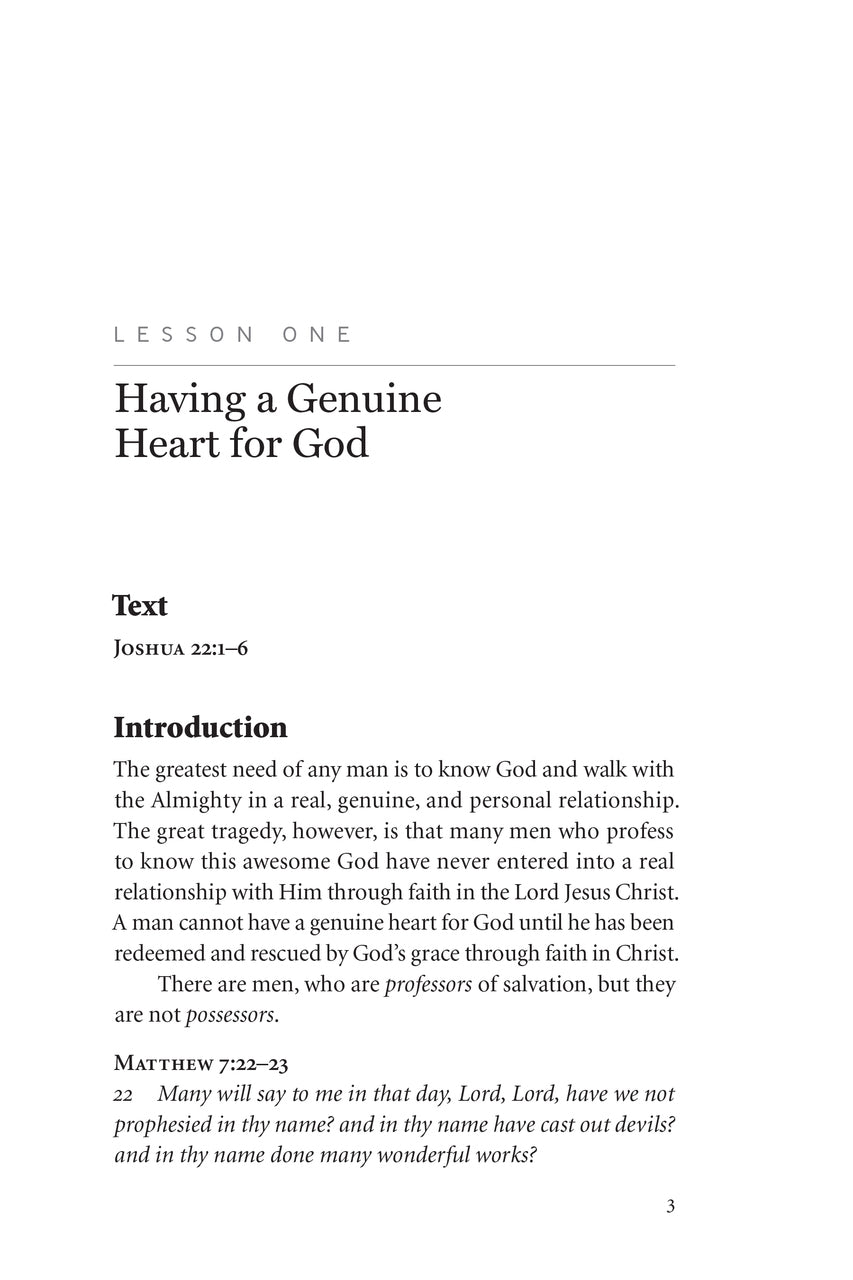 The Steps of a Good Man Teacher Edition Download
