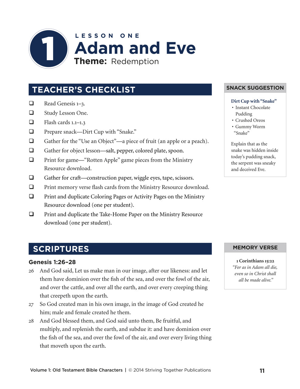 Stories of Grace: Old Testament Bible Characters Teacher Edition Download