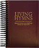 Living Hymns Large Print Piano Book Burgundy